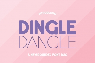 Dingle Dangle Font Duo Font Download