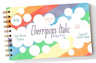 Cherripops Italic Font Download