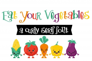 ZP Eat Your Vegetables Font Download