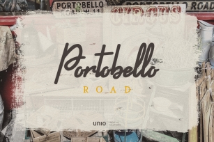 Portobello Road - Font Trio Font Download