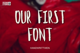 Our First Font Font Download