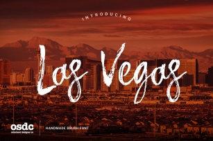 Las Vegas Brush Font Font Download