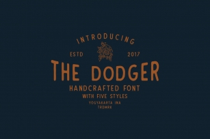 The Dodger + Extra Vector Font Download