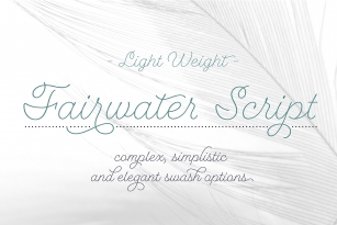 Fairwater Script Light Font Download