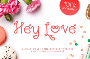 Hey Love Font Download