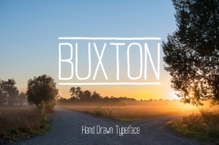 Buxton Font. Font Download