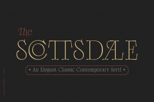 The Scottsdale Serif Font Download