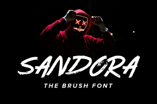 SANDORA BRUSH FONT Font Download