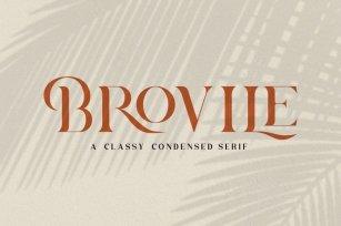 Brovile. A Classy Serif Font Download