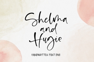 Shelma & Hugie - Font Duo Font Download