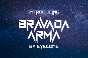 BravAda Arma Font Download