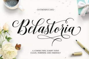 Belastoria Script Font Download