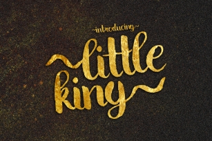 Little King Script Font Download