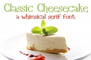 ZP Classic Cheesecake Font Download