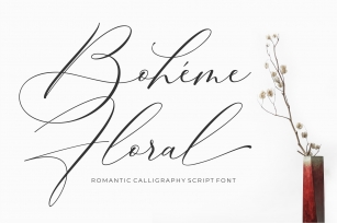Boheme Floral Font Download