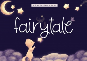 Fairytale - A Cute Handwritten Font Font Download