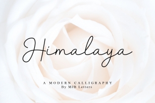 Himalaya Modern Calligraphy Font Download