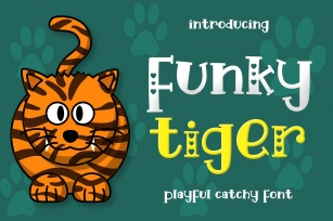 Funky Tiger Font Download
