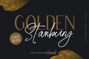 Golden Stanbury Font Download