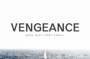 Vengeance Sans Serif Typeface Font Download