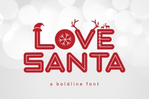 Love Santa - A Special Font For Christmas Font Download