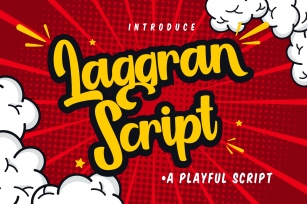 Laggran | Playful Script Font Font Download