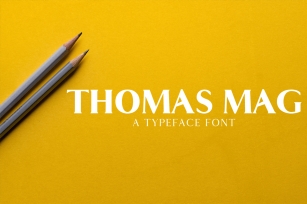 Thomas Mag Serif 9 Fonts Family Pack Font Download