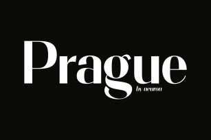 Prague Elegant Modern Display Font Font Download