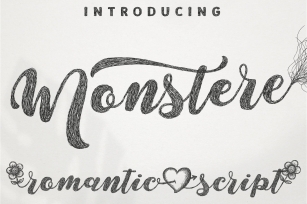 Monstere Script Font Download