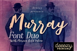 Murray Script Font Duo Font Download