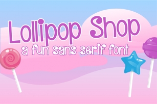 PN Lollipop Shop Font Download