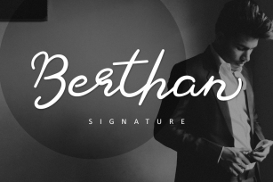 Berthan Signature Font Download