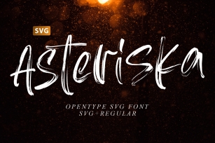 Asteriska-SVG Font Font Download