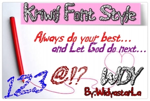 Kriwil Style Font Download
