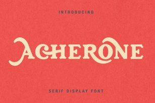 Archerone - Serif Display Font Font Download