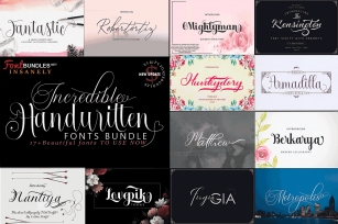 ALL-YOU-NEED BUNDLE! 99 OFF! Graceful & Charming Font Download