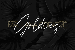 Goldies Signature Font Font Download