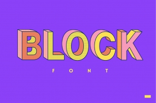 Block SVG Font Font Download