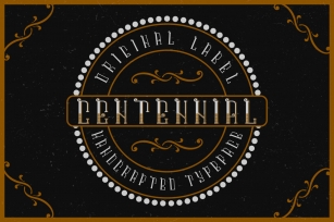 Centennial typeface Font Download