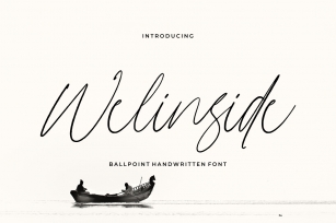 Wellinside - Handwritten Font Font Download