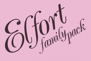 Elfort (family pack) Font Download