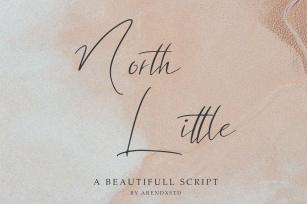 North Little Signature Font Font Download