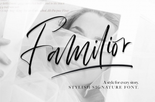 Familior - Signature Font Font Download