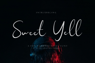 Sweet Yell - A Fun Handwritting Font Download