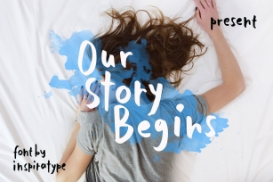 Our Story Begins Font Download