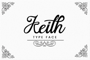 Keith Typeface Font Download