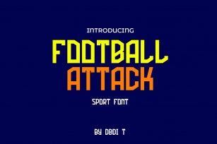 Football Attack Font Download