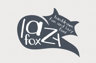 LazyFox Hand Drawn Font Font Download
