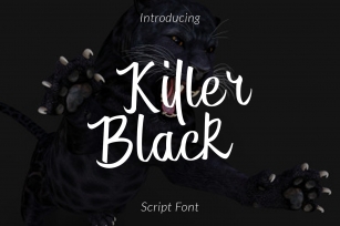 Killer Black Font Download