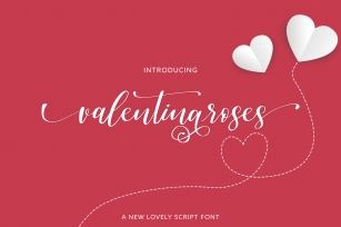 Valentinaroses Lovely Script Font Font Download